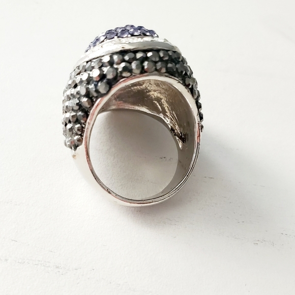 Justine Simmons Collection Purple and Marcasite - Picture 7 of 7